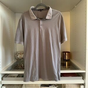 Robert Barakett Men's Purple Preppy Bridgetown Golf Polo Short Sleeve Shirt XXL